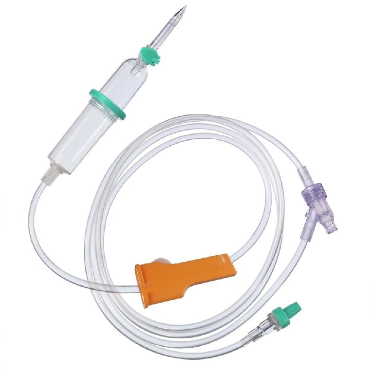Deflussore a due vie B.Braun Intrafix Safeset 210cm con valvola Caresite