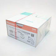 Monosyn absorbable sutures in glycinate, 3/8 needle 19mm, USP 4/0 - purple thread 70cm - pack of 1 pc.