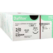 Dafilon non-absorbable nylon suture - blue thread