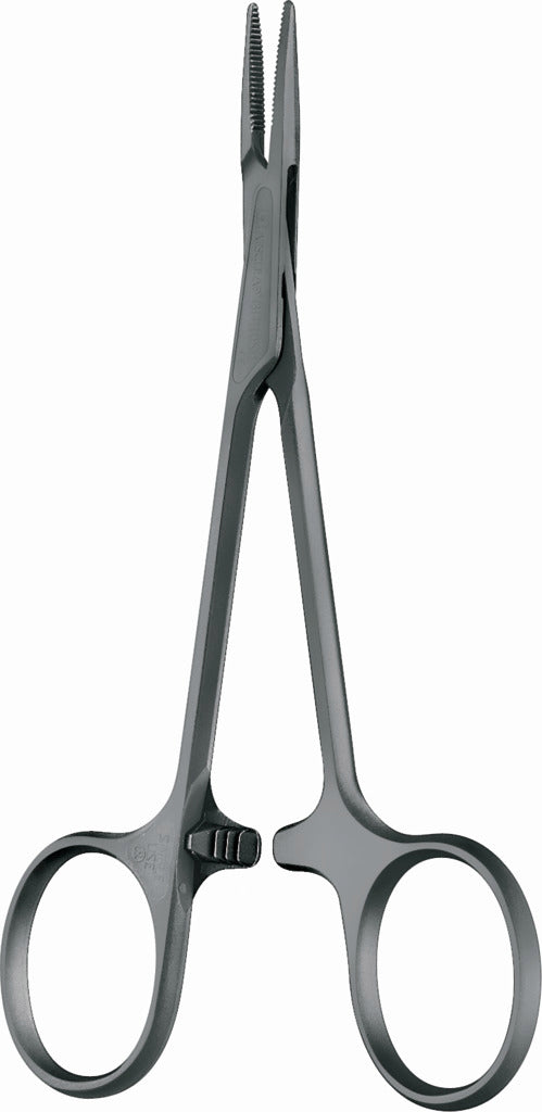 Pinza emostatica monouso Halsted retta Aesculap SUSI - 12,5 cm - conf.20