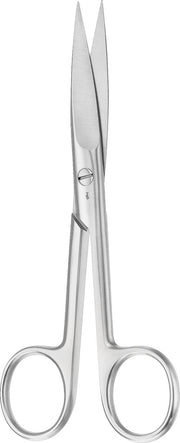 Straight surgical scissors with acute tips in stainless steel Aesculap