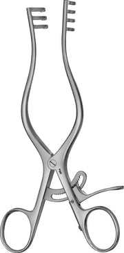 Aesculap Divaricatore Weitlaner 3X4 Denti smusso 165mm - conf.1