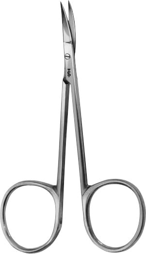Aesculap Forbici curve per cuticole 9 cm