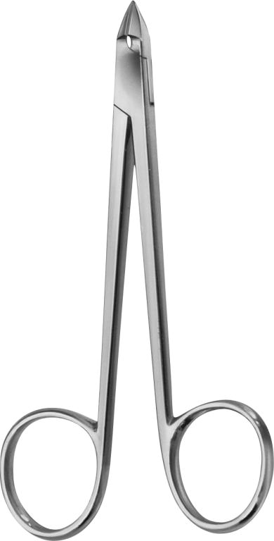 Aesculap Nagelhautzange gebogene Klinge 102mm - Packung 1