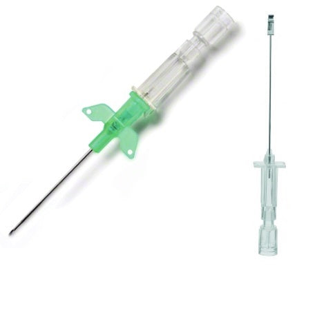 B.Braun Introcan Safety PUR W aghi cannula monovia con alette