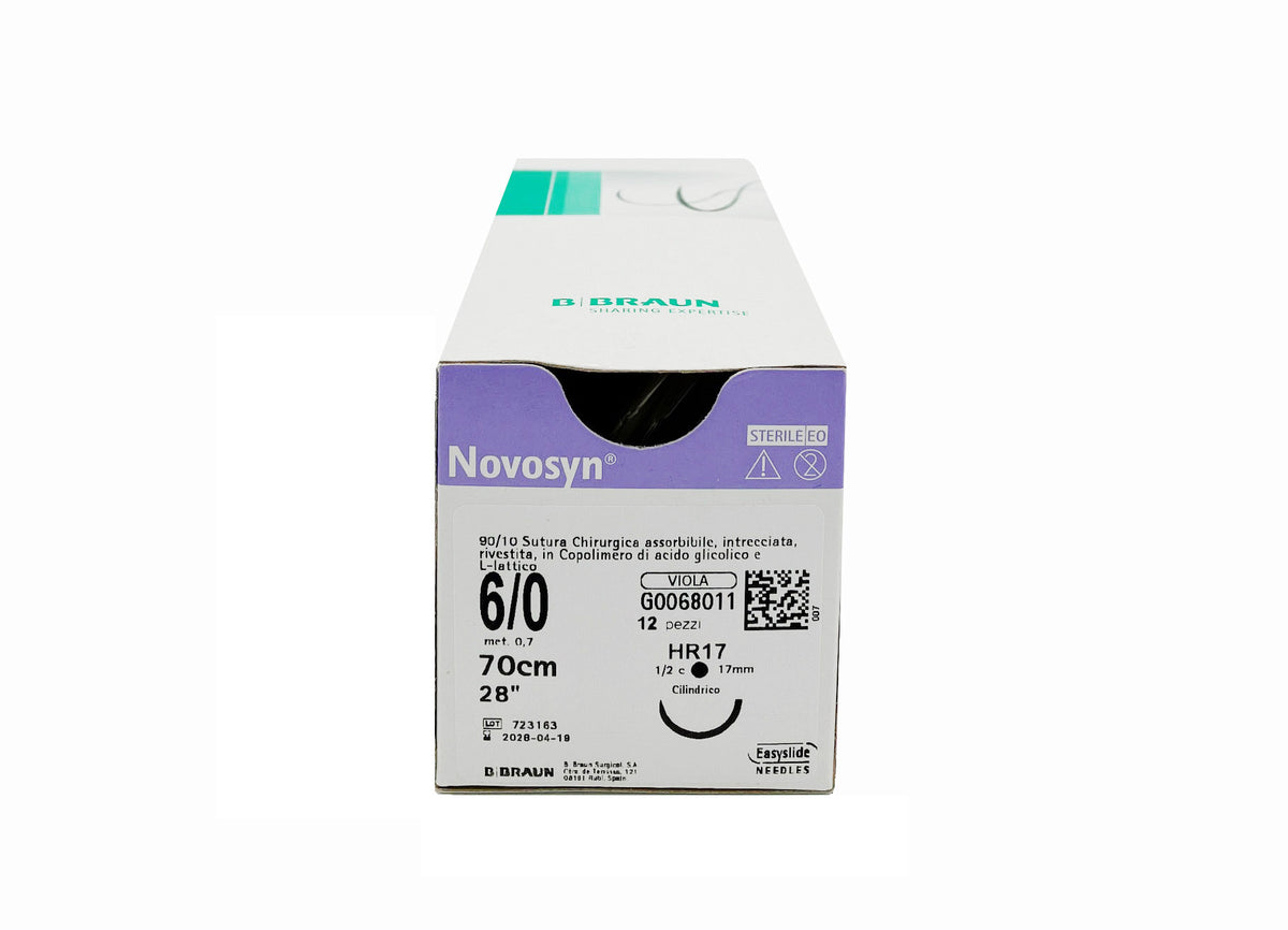 Suturas absorbibles Novosyn en poliglactina 910 - bobina - hilo morado