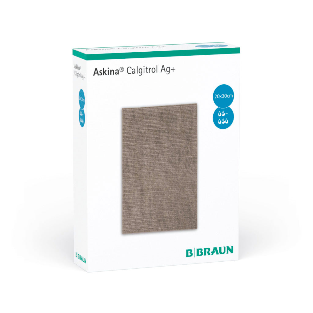 B.Braun Askina Calgitrol AG+ medicazione in CMC e argento