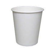 Weiße Pappbecher 230cc - 1000 Stk. Packung