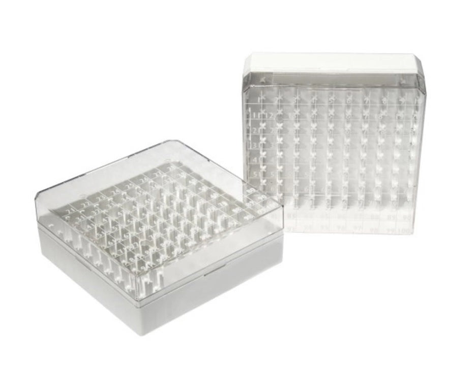 CryoGen® Box da 100 posti per provette colore giallo CF/5
