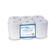 Papierhandtücher mit Innenabzug - 6 Rollen Packung
