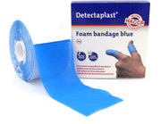 Soft next bendaggio coesivo 6X100 cm - colore blu - ideale per Haccp