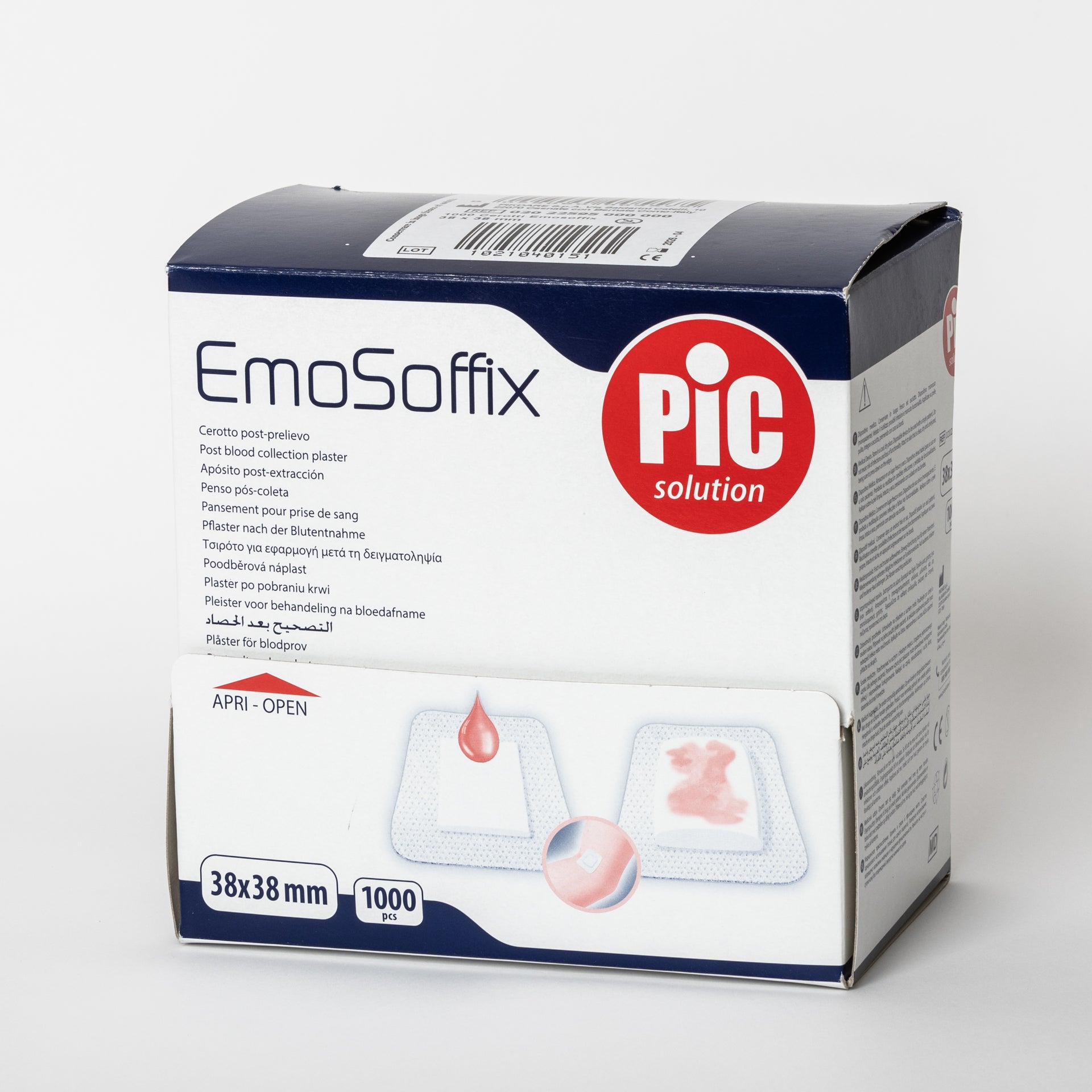 Emo-Soffix Cerotti post prelievo - Conf.1000 pz.