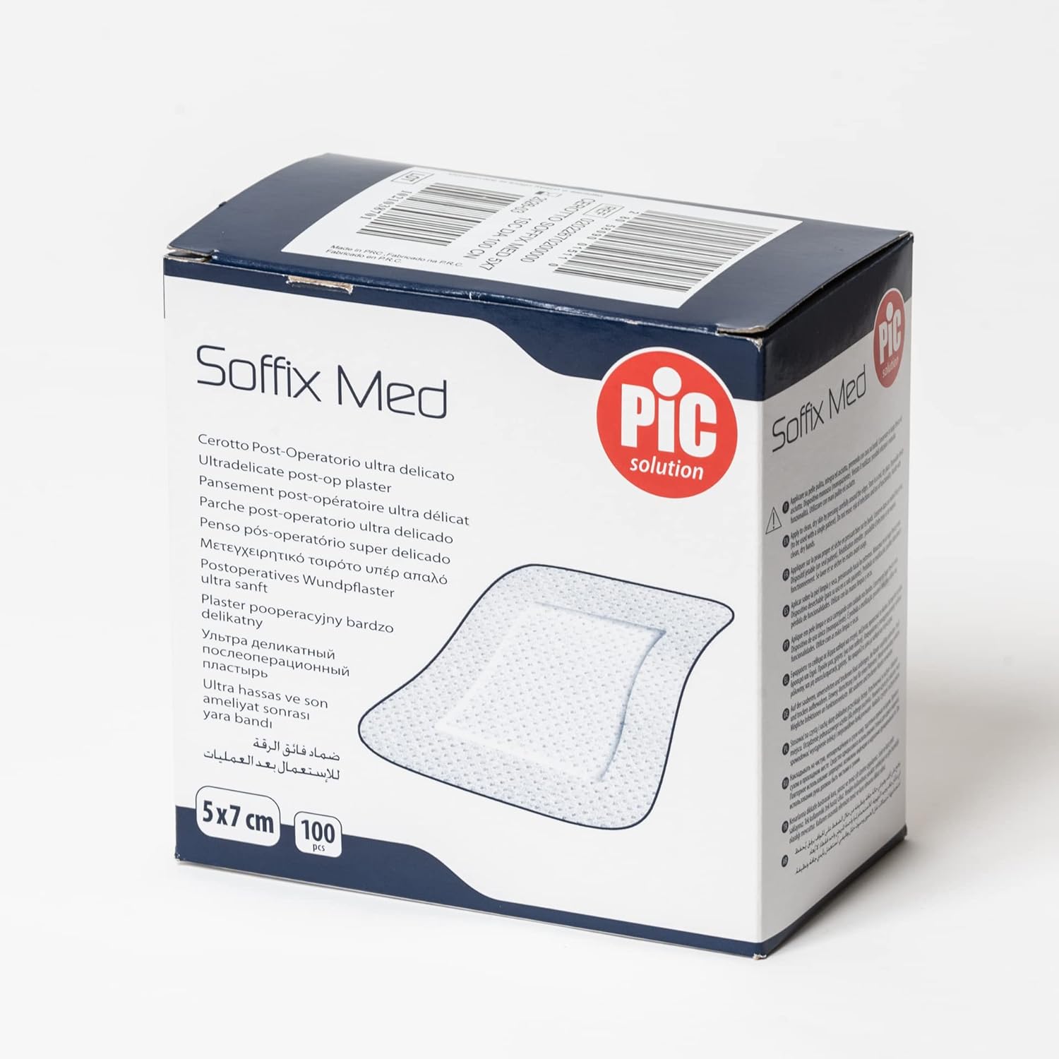 Cerotti Soffix Pic in compresse da 5x7 cm - Conf. 100 pz.