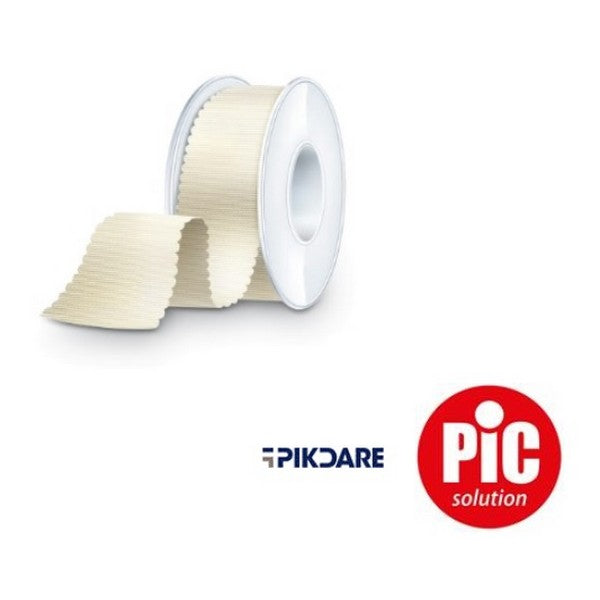 Cerotti Pic Seta cm 2,5 x 9,14 mt - ossido di zinco - Conf.10 pz.