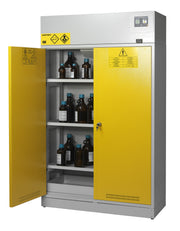 Armario de Seguridad con Filtro y Extracción SAFETYBOX AA 120 NEW – 160 Litros – Para Productos Químicos, Ácidos y Bases