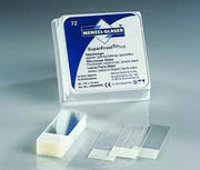 Vetrini Superfrost Plus con carica positiva banda bianca 25x75mm IVD Menzel - CF.72