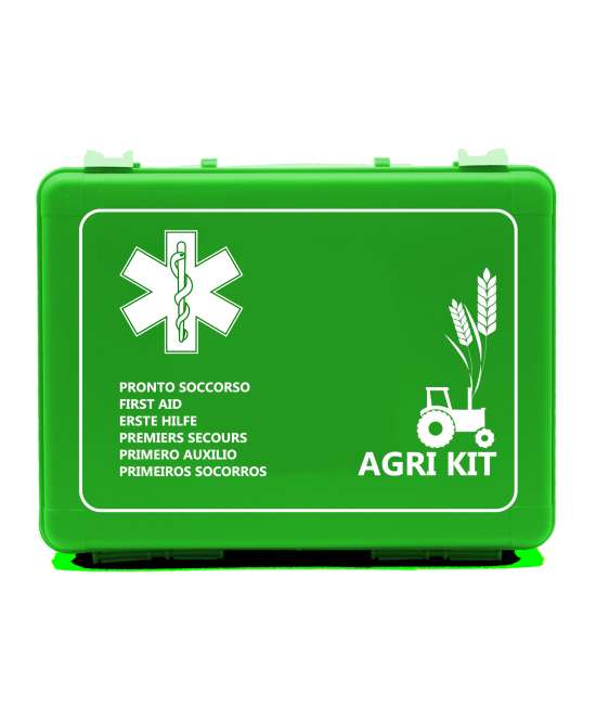 Cassetta di pronto soccorso AGRIKIT per il settore agricolo - allegato 2 D.M.388 maggiorato
