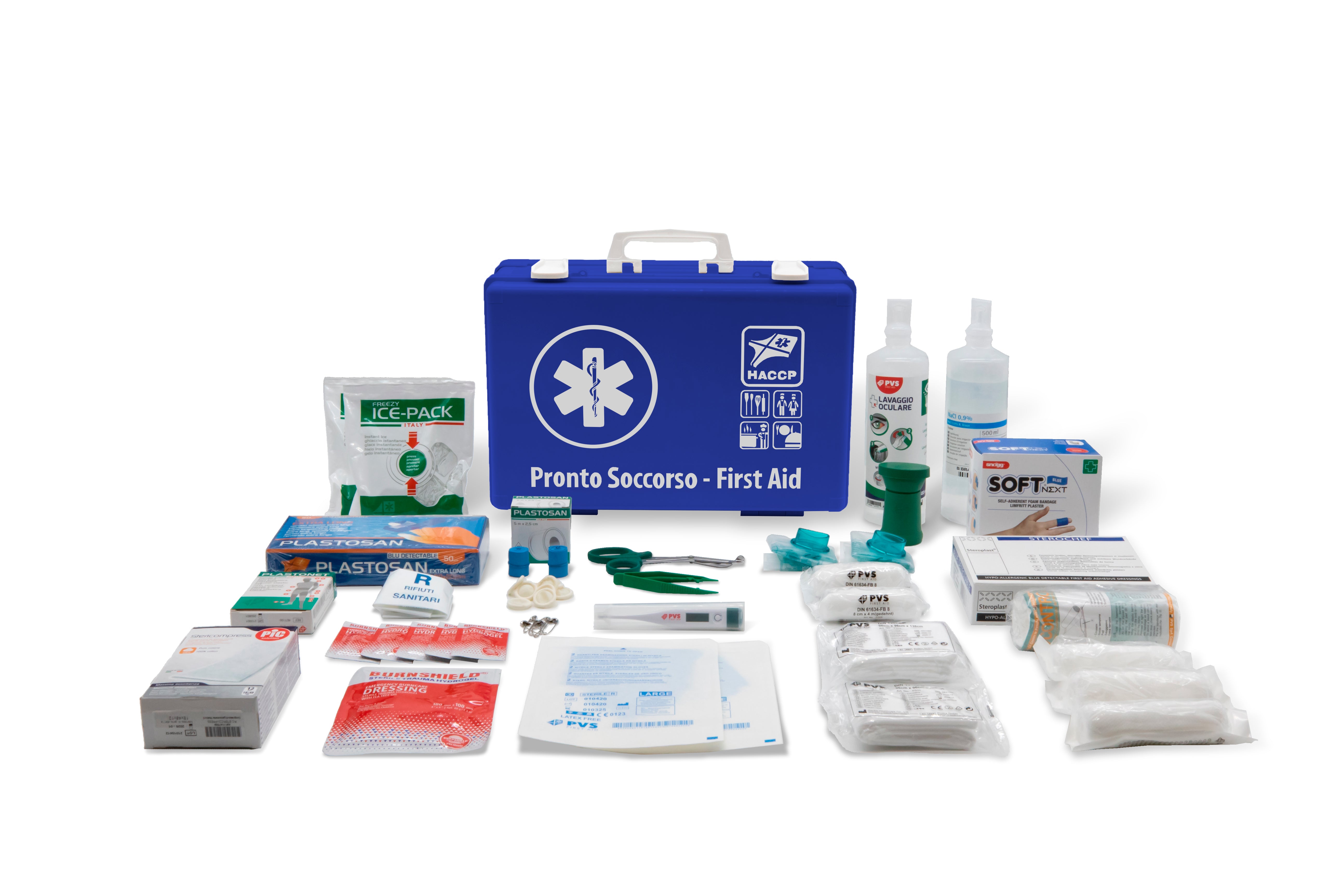 Valigetta Pronto Soccorso MEDIC 2 - contenuto Haccp