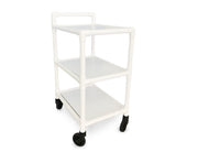 Carrello amagnetico 3 ripiani MR Safe