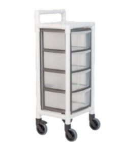 Carrello Amagnetico cassettiera grande 4 cassetti MR Safe