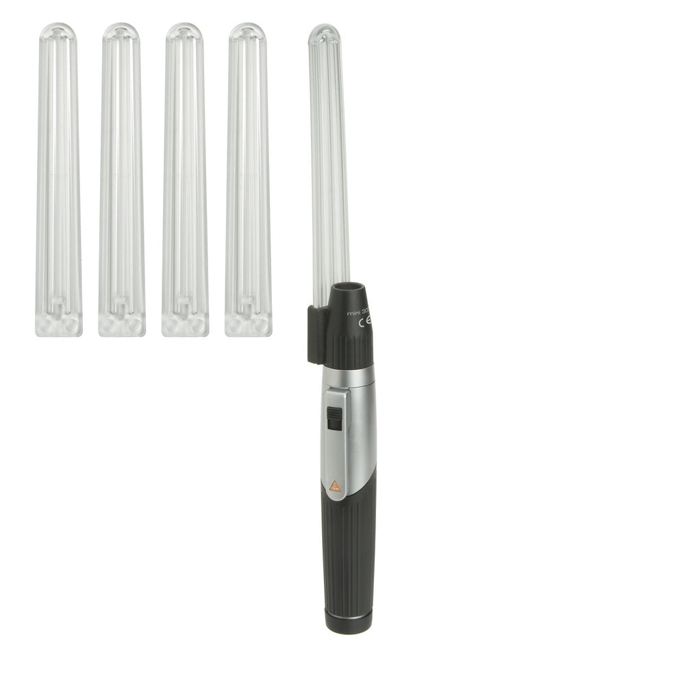 Combi lamp Heine Mini 3000 con porta-abbassalingua integrato