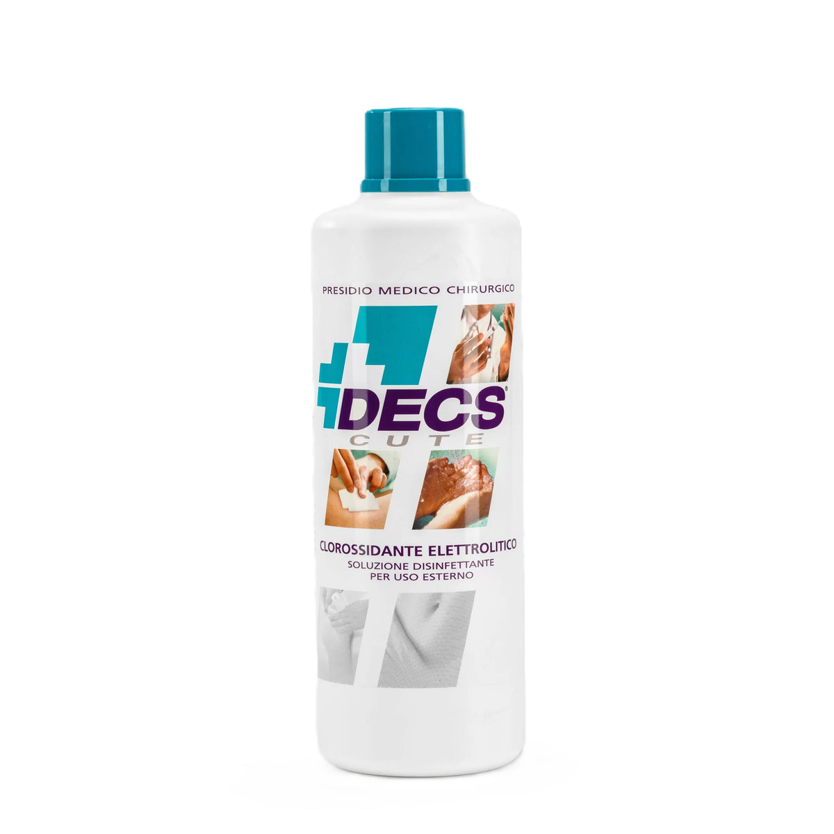 Disinfettante per cute integra clorossidante elettrolitico, DECS CUTE - flacone da 1000 ml