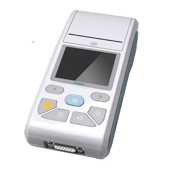 Interpretatives Pocket-EKG, 12 Ableitungen, Einkanal
