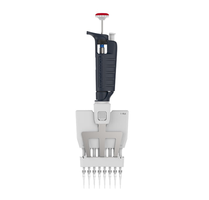 Micropipette Gilson Multicanale P8x10G, 1-10 ul