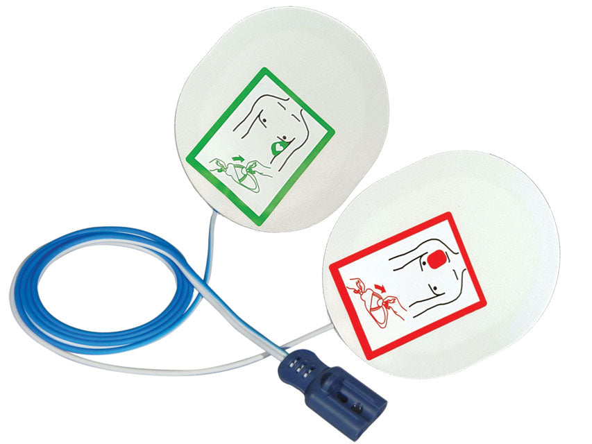 Placche compatibili per defibrillatore Agilent-philips Pediatrici - 1 coppia
