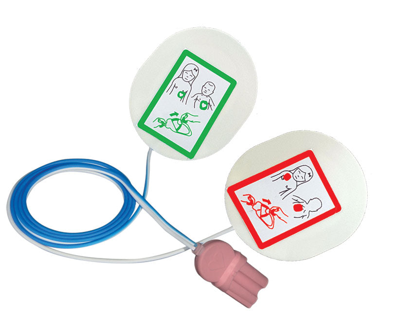 Piastre pediatriche per defibrillatore compatibili iPad NF 1200 - 1 paio
