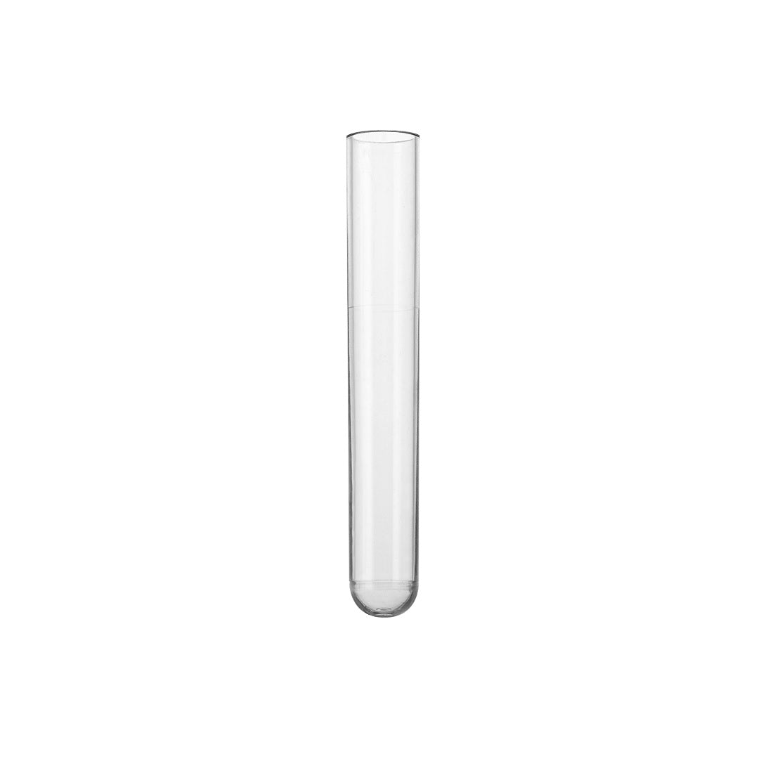Tubes 11×70 mm 3 ml cylindrical, rimless, in polystyrene for R.I.A. in bag of 250 pcs