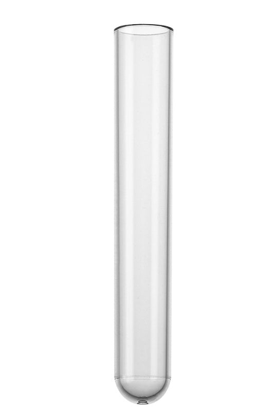 Sorwall type cylindrical tubes 12x75 mm - 5 ml - PS borderless - pack of 4000 pcs (in bags of 250 pcs.)
