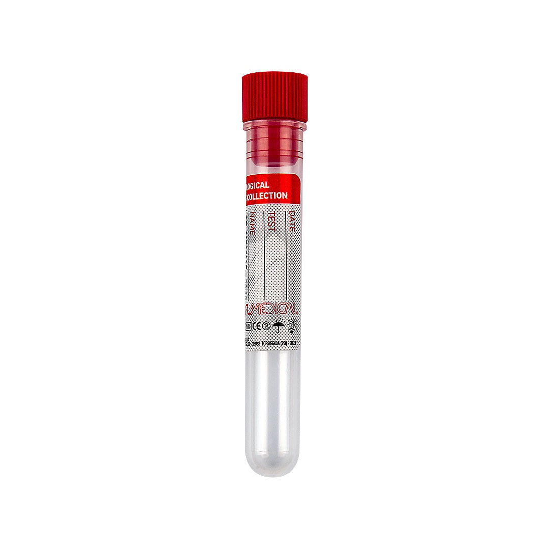 Provetta 12x86 mm 5 ml cilindrica sterile in polipropilene - Conf.3000 pz.