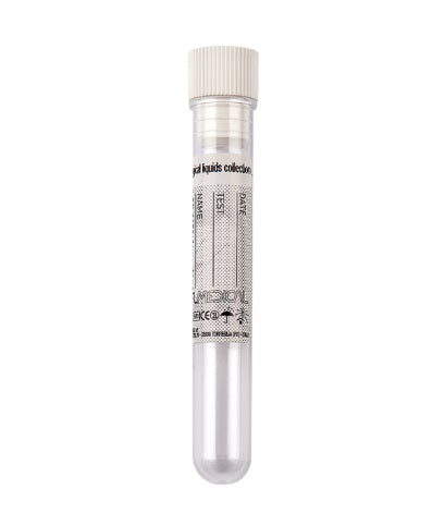 Provette coniche in PS mm 16 x 100 da 10 ml tappo bianco - massima trasparenza - conf.800 pz.