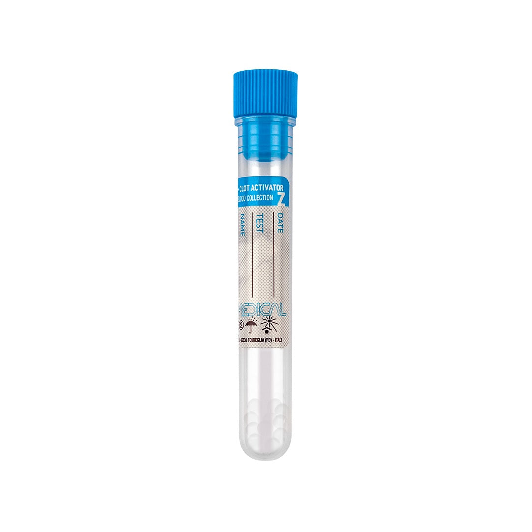 Provette con granuli separatori polipropilene 16x100 mm - conf.1000 pz