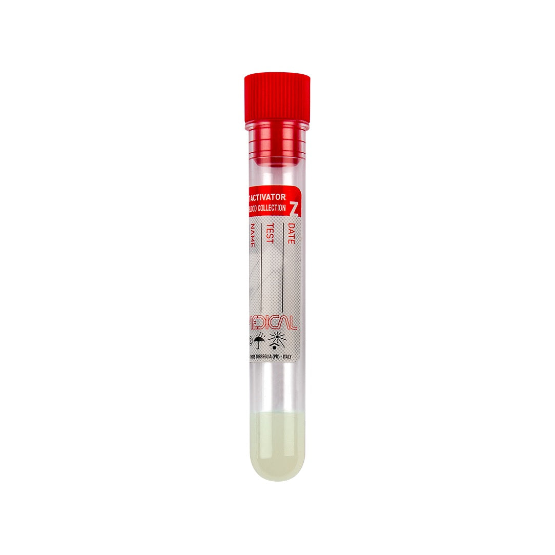 Provette con gel separatore e acceletarore della coagulazione PMMA 16x100 mm - conf.1000 pz.