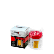 Contenitore sterile per raccolta urina 120 ml in sacchetto singolo, in astuccio - conf.100 pz.