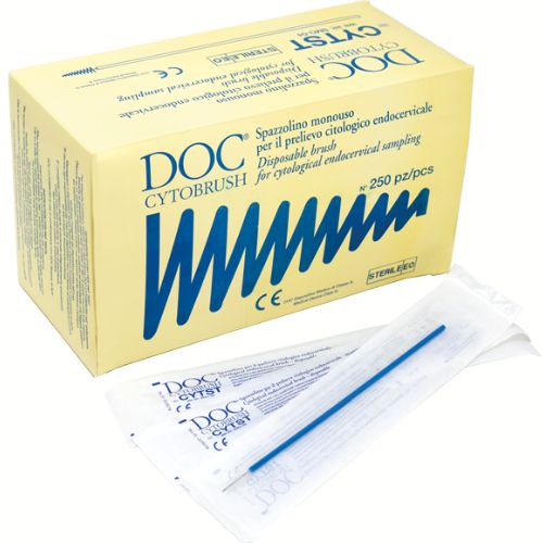 Spazzolini Endocervicali CYTOBRUSH - sterili - conf.250 pz