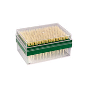 Puntali gialli in rack da 96 pz.tipo Gilson 0:200 ul - Conf.960 pz.