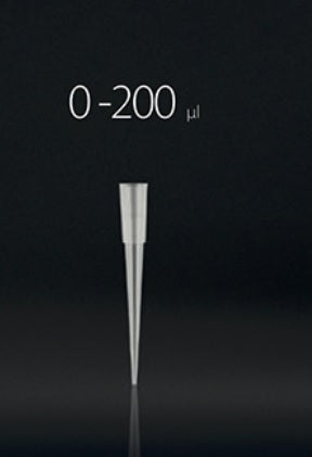 Puntale neutro Gilson 0-200 ul - Conf.1000 pz.