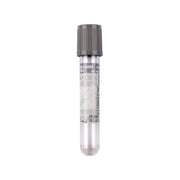 Tubes Vacumed® 13x75 mm avec fluorure de potassium pour 4 ml de sang, bouchon gris, stériles - lot de 100 pcs.
