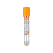 Vacumed® 13x100 mm con Gel Separatore + Attivatore di Coagulazione x 5 ml di sangue, tappo giallo-oro, sterile - conf. 600 pz.
