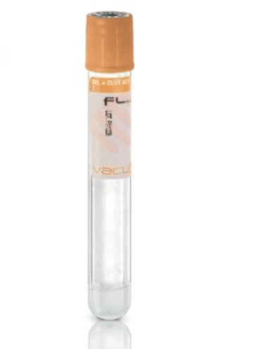 FL MEDICAL Vacumed provette 16×100 gel separatore + attivatore di coagulazione