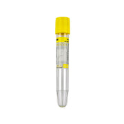 Vacumed Vakuum-Urinröhrchen 9 ml Urin 16x100 mm gelber Verschluss, steril, Packung mit 100 Stk.