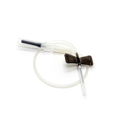 FL MEDICAL Set prelievo ago a farfalla con adattatore luer - tubo sterile