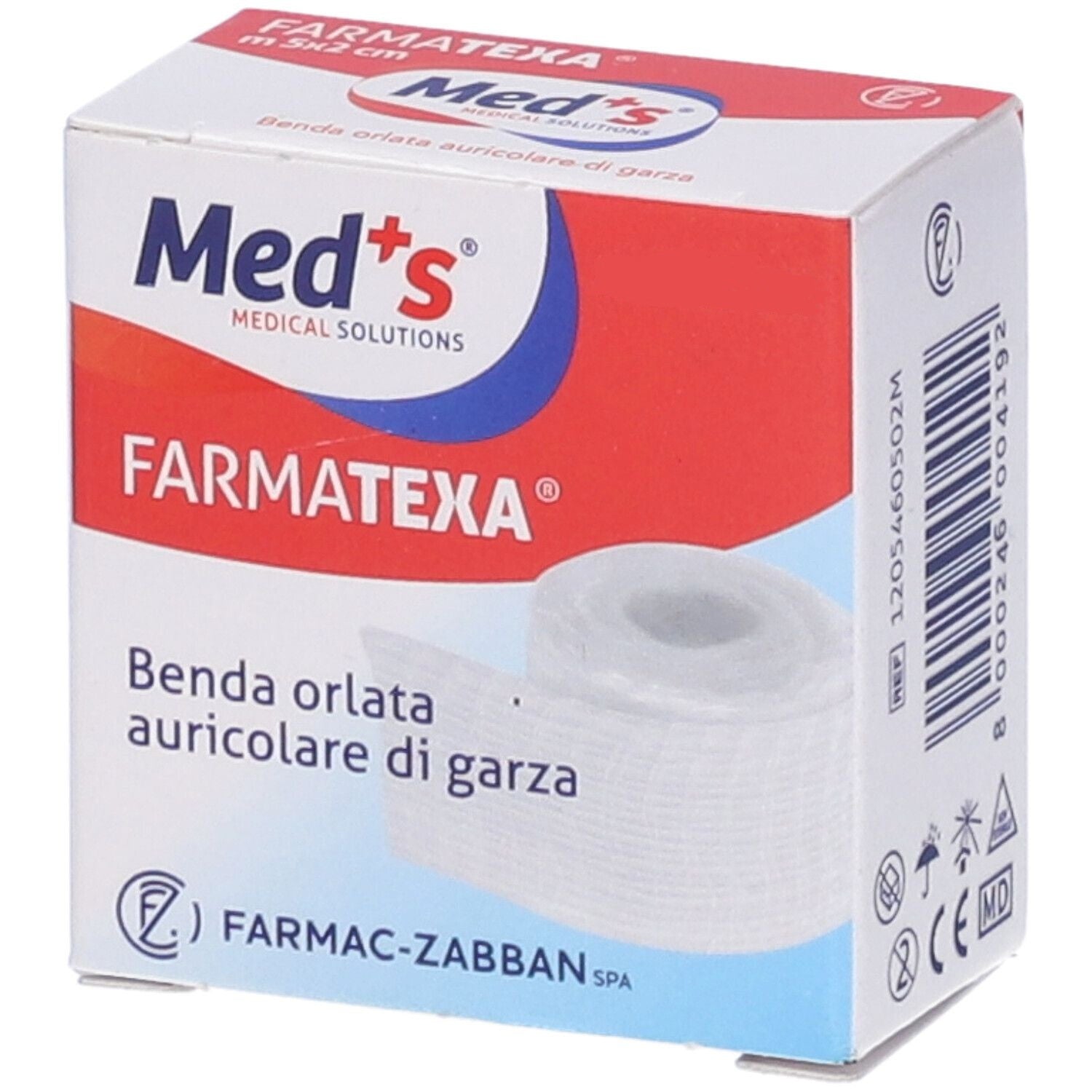 Farmatexa Ohrbinde mit Rand - 12/8