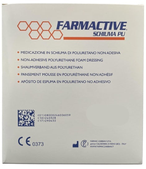 Medicazione sterile Farmactive in schiuma di poliuretano non adesiva