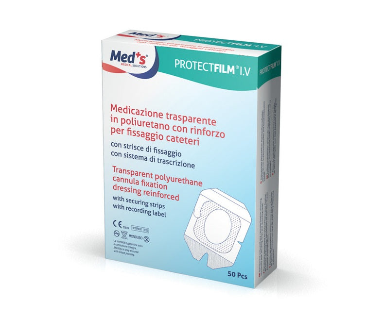 Medicazioni trasparenti con rinforzo per catetere – Protect film I.V.