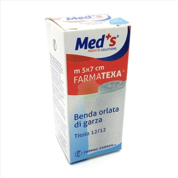MED'S umrandete Mullbinde FARMATEXA - Tit. 12/12