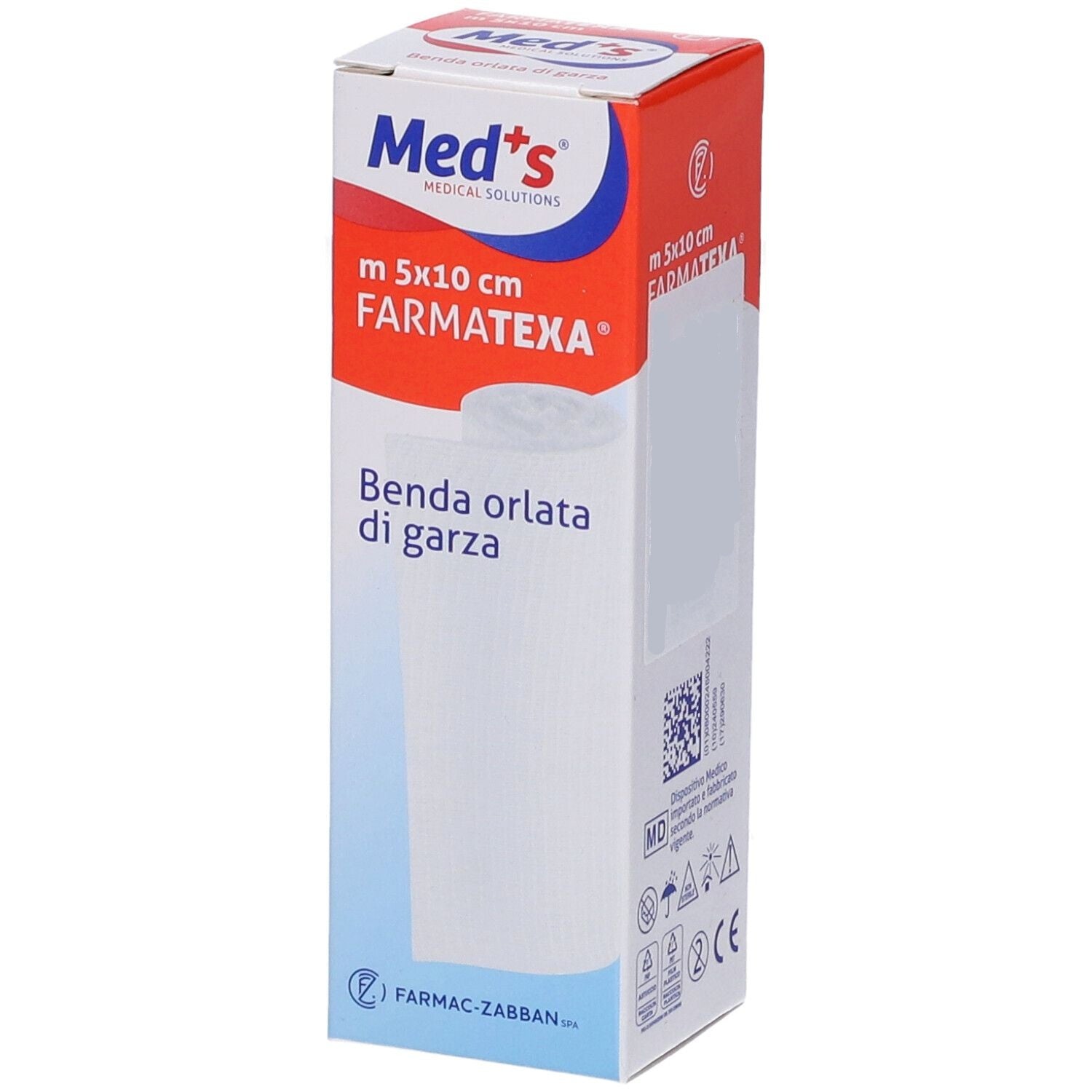 MED'S umrandete Mullbinde FARMATEXA - Tit. 12/12